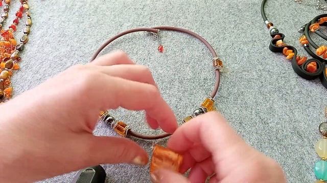 Переделки украшений, до и после для Елены из г.Ярославля.