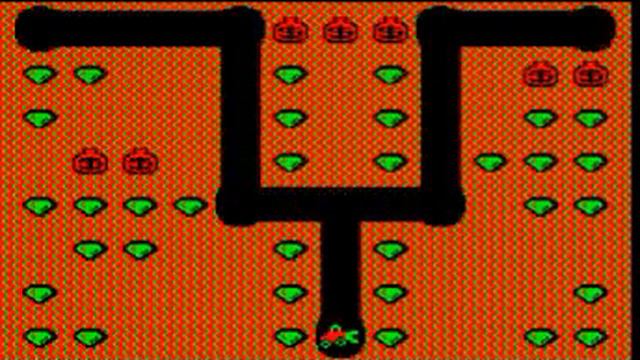 БК-0010, игра Диггер (1990) смотреть онлайн