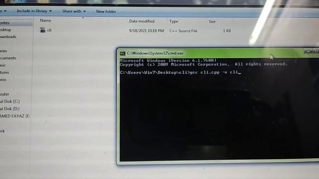 Command line interface using C смотреть онлайн