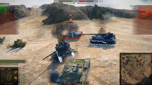ТАКОЕ БЫВАЕТ РАЗ В ЖИЗНИ! БОЛЕЛА И ОФИГЕВАЛА ВСЯ КОМАНДА В WORLD OF TANKS! смотреть онлайн