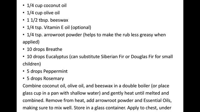 Oils for Immune and Respiratory Support смотреть онлайн