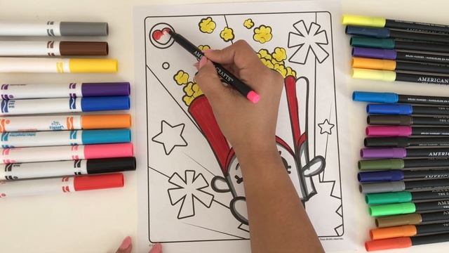 Coloring Pages with Shopkins / Learn Colors with Coloring Pages смотреть онлайн