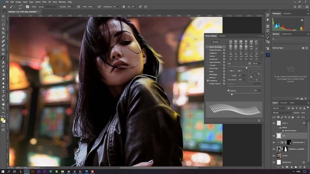 Cyberpunk 2077 | Photoshop Tutorial смотреть онлайн