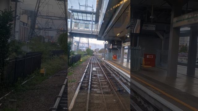 DLR to Canning Town from Royal Albert #driversview #train #traintravel #metro смотреть онлайн