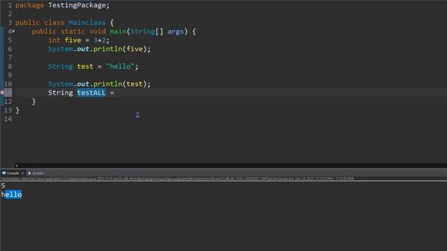 JAVA || How to append to a string смотреть онлайн