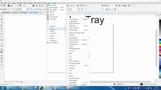Corel Draw Tips & Tricks Docker Tray смотреть онлайн
