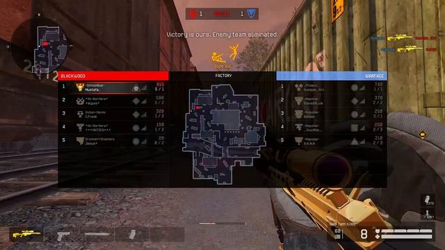 Warface Random Moment Clutch #1 смотреть онлайн