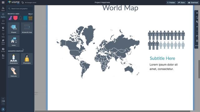 How to Create an Infographic in Minutes With Visme - Infographic Design for Beginners смотреть онлайн