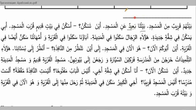 Уроки арабского языка. Урок 23