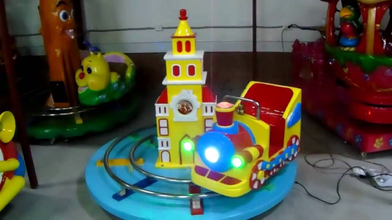 Аттракцион "Happy train" смотреть онлайн