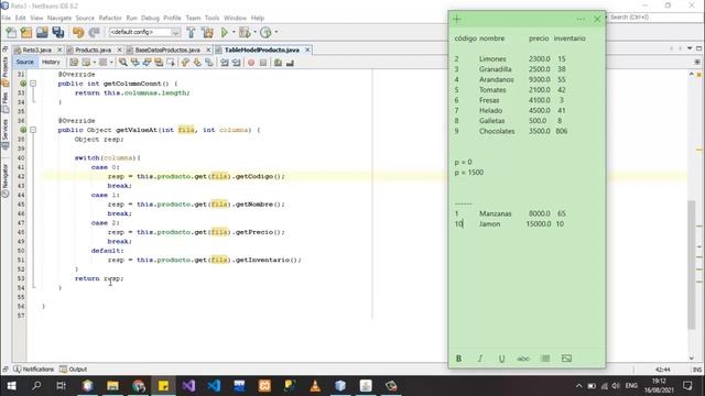 Interfaz Sistema de Inventario productos HashMap JAVA - Parte 2 смотреть онлайн