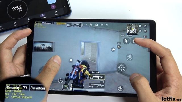 Samsung Galaxy Tab A9 PUBG Mobile Gaming test | Helio G99 смотреть онлайн