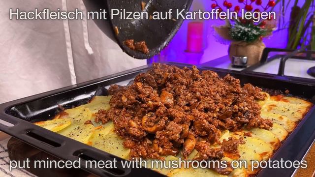 Einfach die Kartoffeln schneiden! Ich wünschte, ich hätte dieses Rezept schon früher ausprobiert! смотреть онлайн