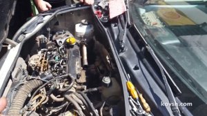 Как определить причину дымления и расхода масла. Renault Kangoo 1.5d  K9K710