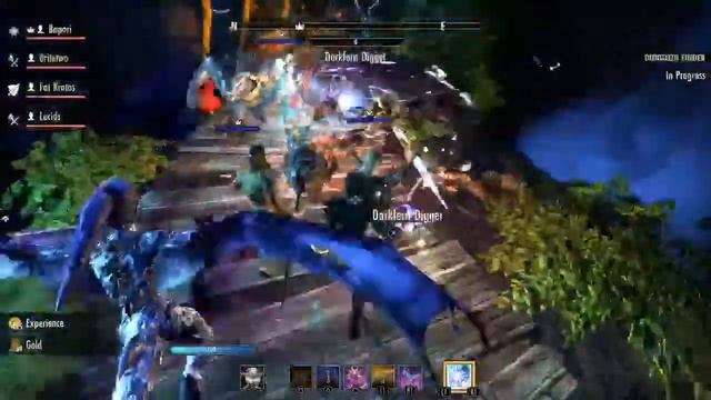 The Elder Scrolls Online: Tamriel Unlimited - Sorcerer - PLAYSTATION 4 Gameplay смотреть онлайн