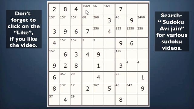 Sudoku. How to solve hard level sudoku - 1. Detailed explanation of the sudoku tricks used. #puzzle смотреть онлайн