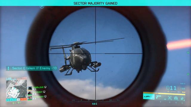 Kill the helicopter with sniper Battlefield 2042 смотреть онлайн