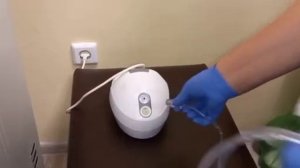 РЦСМП МК Калуга. Помывка и дезинфекция небулайзера.