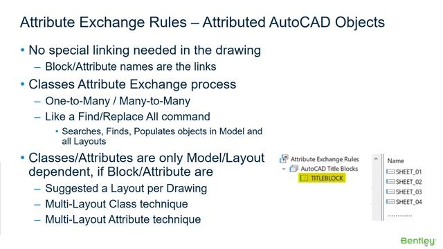 Lesson 11: Attribute Exchange (AutoCAD Title Blocks) смотреть онлайн