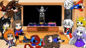 Реакция андертейл и пацанов на первую фазу Dusttrust санса