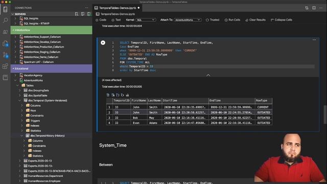Miercoles de SQL | Temporal Tables смотреть онлайн