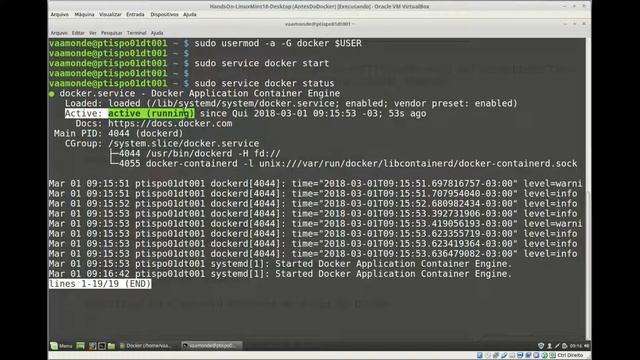 ? Instalação e Configuração do Docker v17.x no GNU/Linux Mint 18.3 integrado com GNS3 смотреть онлайн