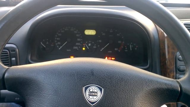 Lancia Kappa 2.4JTD Cold Start -20 смотреть онлайн