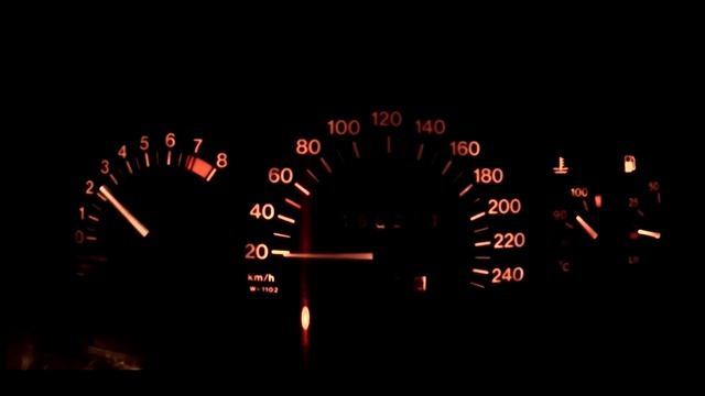 Opel Astra 2.0 16v GSI 0-100 km/h, 0-200 km/h acceleration after remap смотреть онлайн