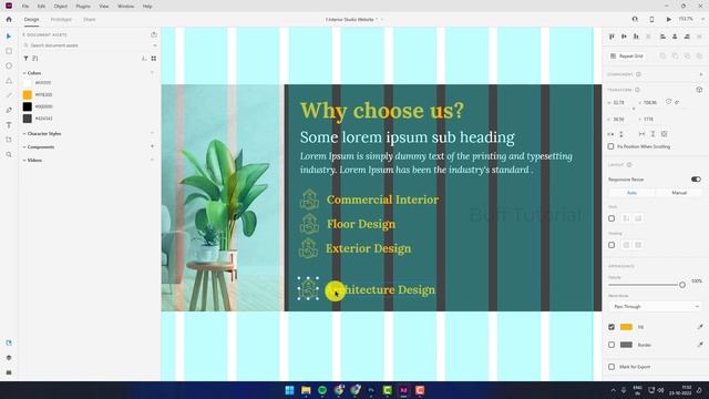 UX UI Design Tamil / Design Interior Studio Website with Adobe XD | Website UI Design смотреть онлайн