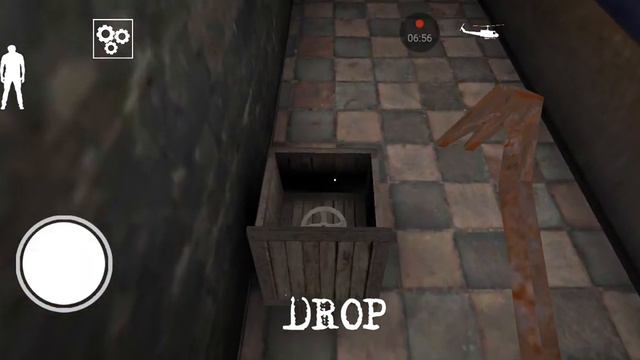 играю в Бабку Аллку на практике, улетел на вертолёте игра GRANNY смотреть онлайн