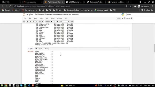 Parkinson's Disease Detection using Machine Learning | Python смотреть онлайн