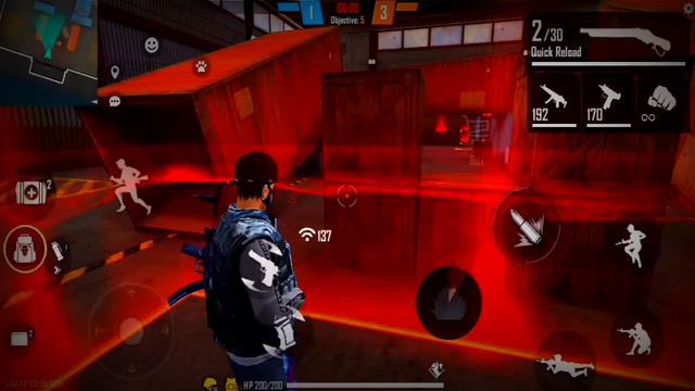 FF LONE WOLF Funny 😂😂😂Gameplay 😂😂With #hs hacker gaming смотреть онлайн