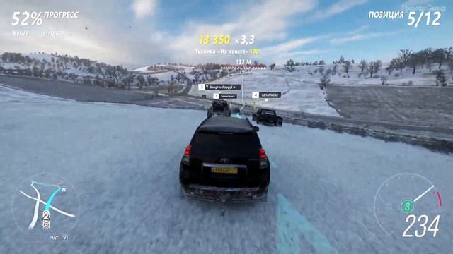 Forza Horizon 4. Toyota Land Cruiser Arctic Trucks. Автокросс у мельницы смотреть онлайн
