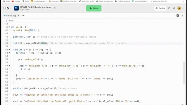 Monte Carlo Simulation for the beginners- C++ Code смотреть онлайн