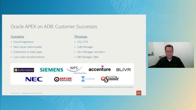 Cloud native low code apps with Oracle APEX on Oracle Autonomous Database | CloudWorld 2022 смотреть онлайн