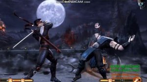 скорпион против саб зиро в мортал комбат 9