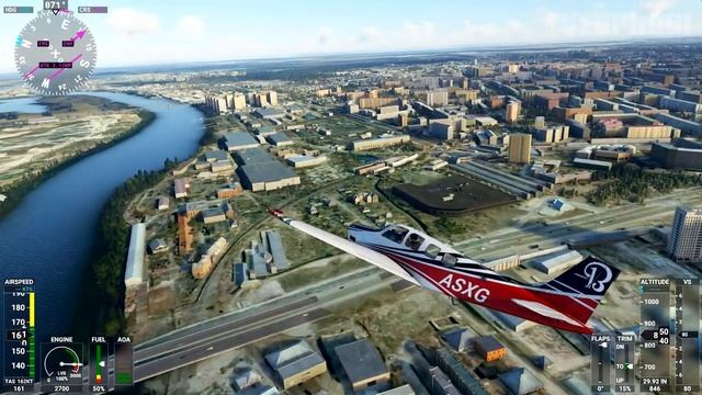 Tyumen, Russia ✈ Microsoft Flight Simulator 2020