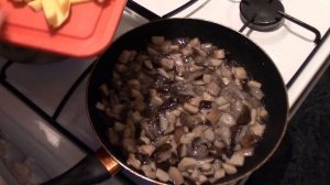 Как пожарить вкусную картошку с грибами. Подберезовики рецепт.