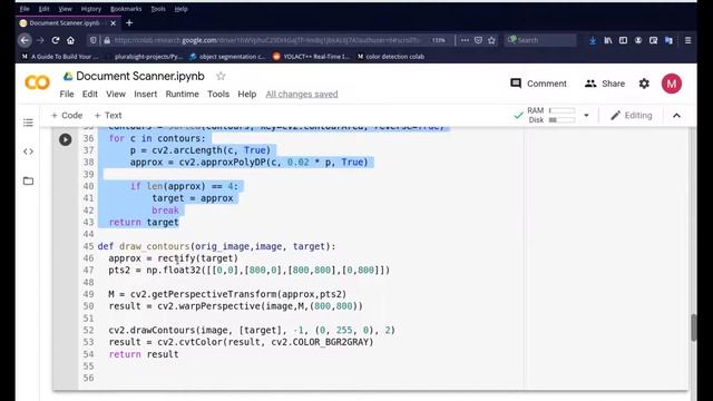 Document Scanner and Text Detection | Recognition OCR using OpenCV and Python - Source Code смотреть онлайн
