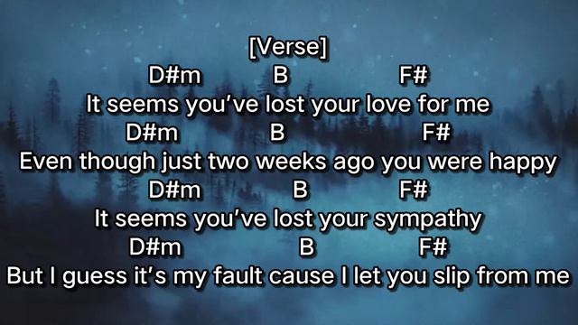 ROSES ARE RED - JOHN CARYL (lyrics With Guitar Chords) #sadsong #chordyPH