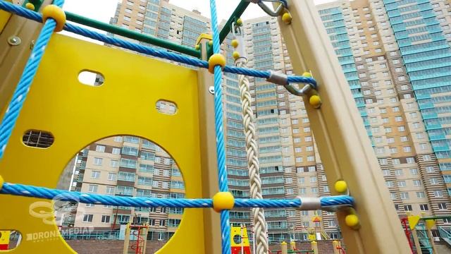 Полетали над новым районом Санкт-Петербурга. Встречайте. Кудрово! смотреть онлайн