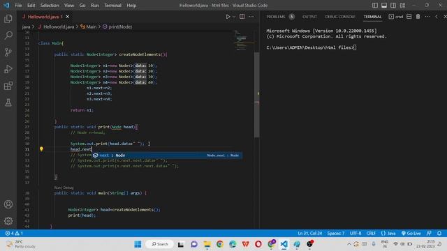 Print Linked List in Java | Leetcode | Data Structures and Algorithms смотреть онлайн