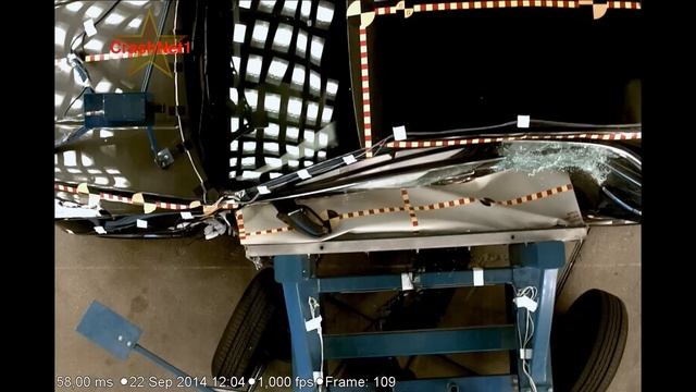 2015 Cadillac ATS | Side Crash Test смотреть онлайн