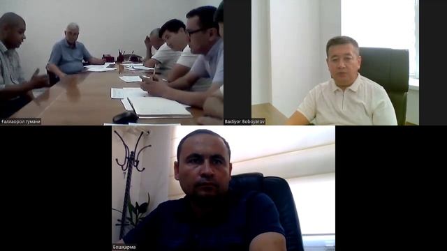 Ғаллаорол тумани Сарбозор МФЙ ҳоким ёрдамчиси лавозими учун суҳбат босқичи. смотреть онлайн