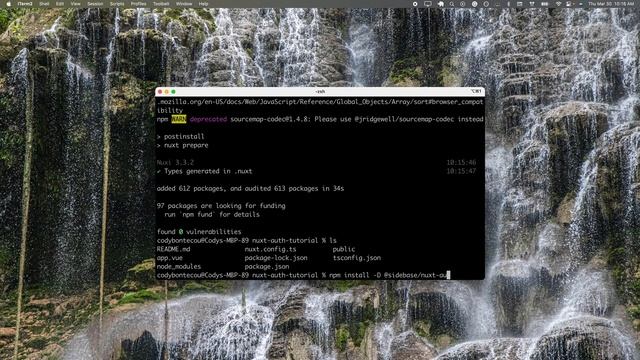Nuxt Auth Crash Course #2 - Installation and Setup смотреть онлайн