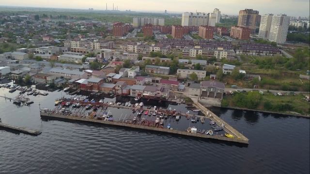 ТОЛЬЯТТИ с высоты / Лодочная станция 