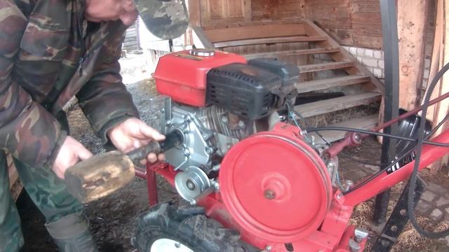 Смена сальника коленовала на мотоблоке. смотреть онлайн