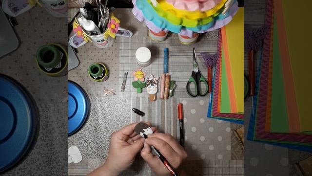 Заколки из фоамирана "Веселая Мороженка" смотреть онлайн