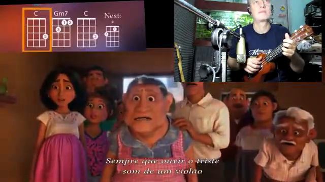 REMEMBER ME (how to play on uke) chords смотреть онлайн
