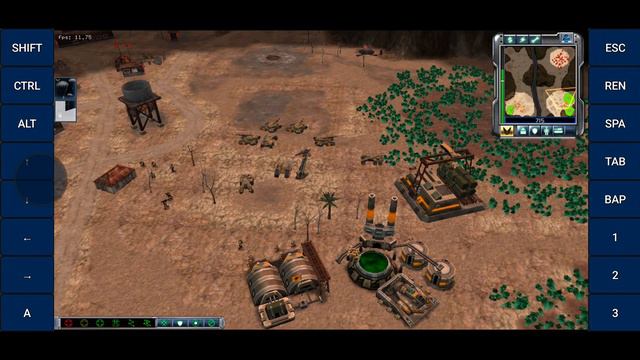 Command and Conquer 3: Tiberium Wars на Android Snapdragon 855 Samsung s10e 720p gameplay Exagear смотреть онлайн